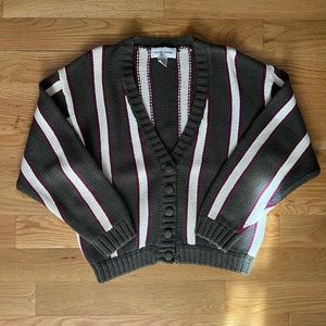 Vintage Stripe Cardigan